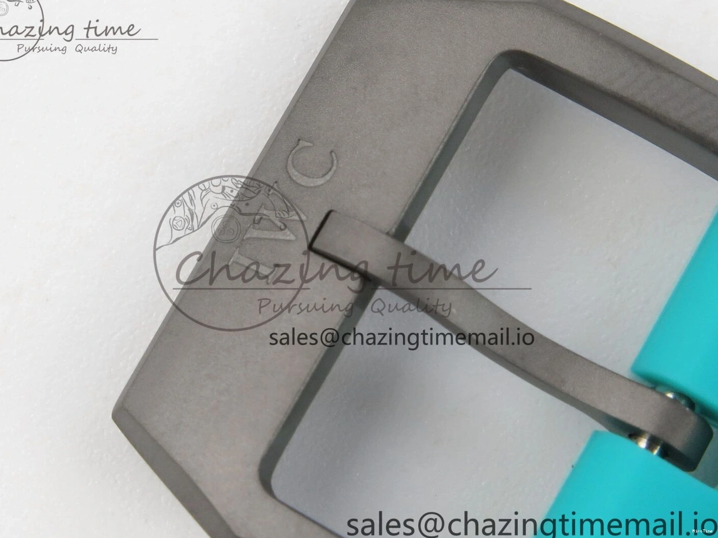 MIROTIME 0102 Pilot Mark XX BLSF 1:1 Best Edition Black Blue Dial on Blue Rubber Strap MIYOTA Sleek 6989